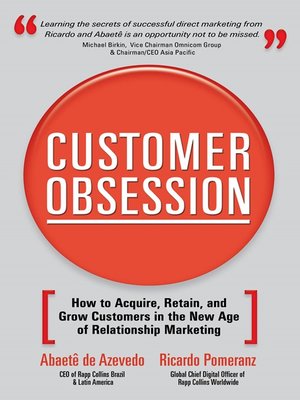 cover image of Customer Obsession